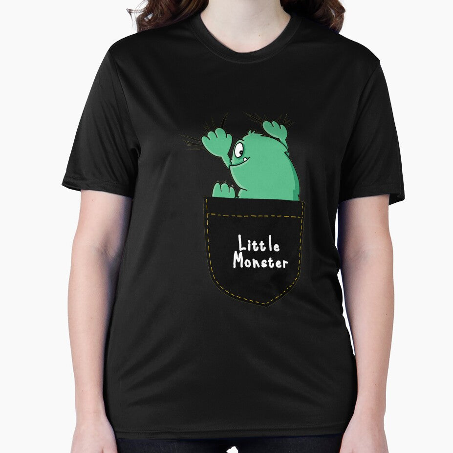 Cool monster sitting inside 2 by diab - Adult & Kids T-Shirts, Sweatshirts & Hoodies apparel design preview 2