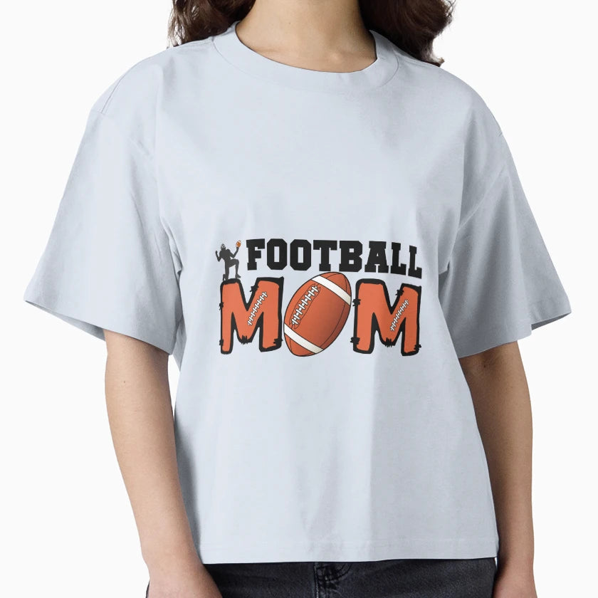 Football Mom T-Shirt - Graphic Print Men Women - T-Shirt, Sweatshirt, Hoodie