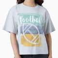 Football Ball T-Shirt - Novelty Apparel for Adults - T-Shirt, Sweatshirt, Hoodie