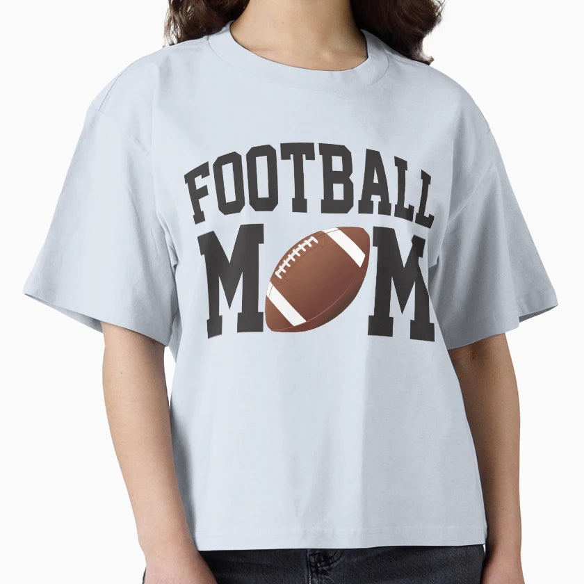 Fun Football Mom T-Shirt - Graphic Print Unisex - T-Shirt, Sweatshirt, Hoodie
