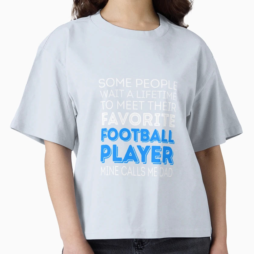 Fans Meet Favorite Football Player Mine T-Shirt - Unique Graphic Unisex - T-Shirt, Sweatshirt, Hoodie
