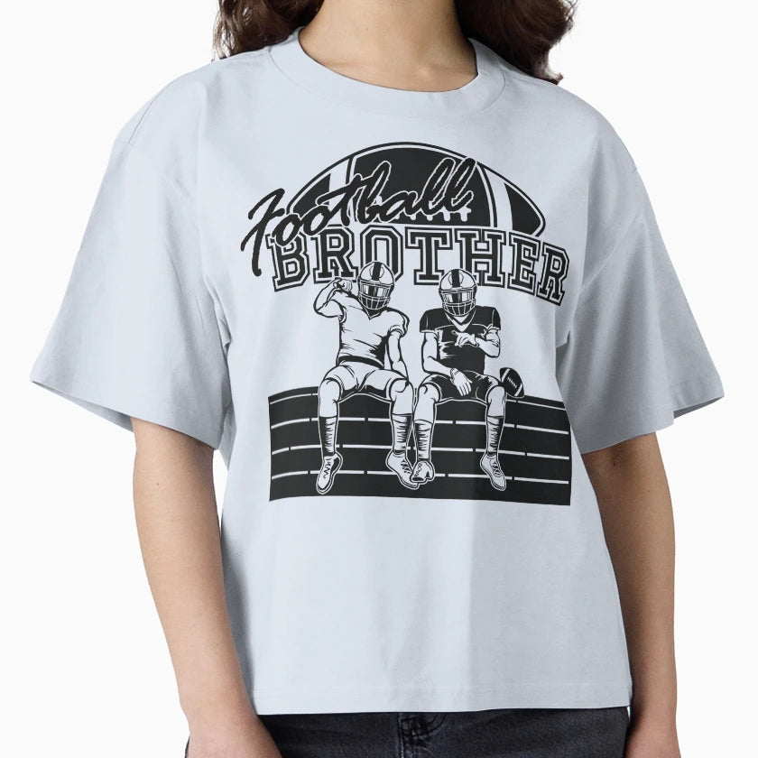 Football Brothers American Football T-Shirt - Custom Art Print for Adults - T-Shirt, Sweatshirt, Hoodie