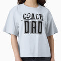 Coach Dad Black T-Shirt - Unique Graphic Unisex - T-Shirt, Sweatshirt, Hoodie