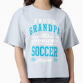 Proud Grandpa Awesome Soccer Player T-Shirt - Aesthetic Graphic for Adults - T-Shirt, Sweatshirt, Hoodie