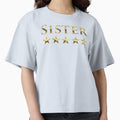 Five Stars Sister Best Sister World T-Shirt - Trendy Graphic Unisex - T-Shirt, Sweatshirt, Hoodie