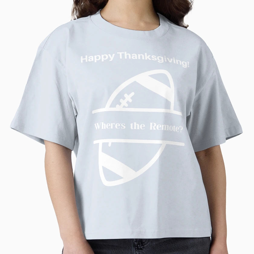 Funny Thanksgiving Football Fan T-Shirt - Novelty Apparel for Adults - T-Shirt, Sweatshirt, Hoodie
