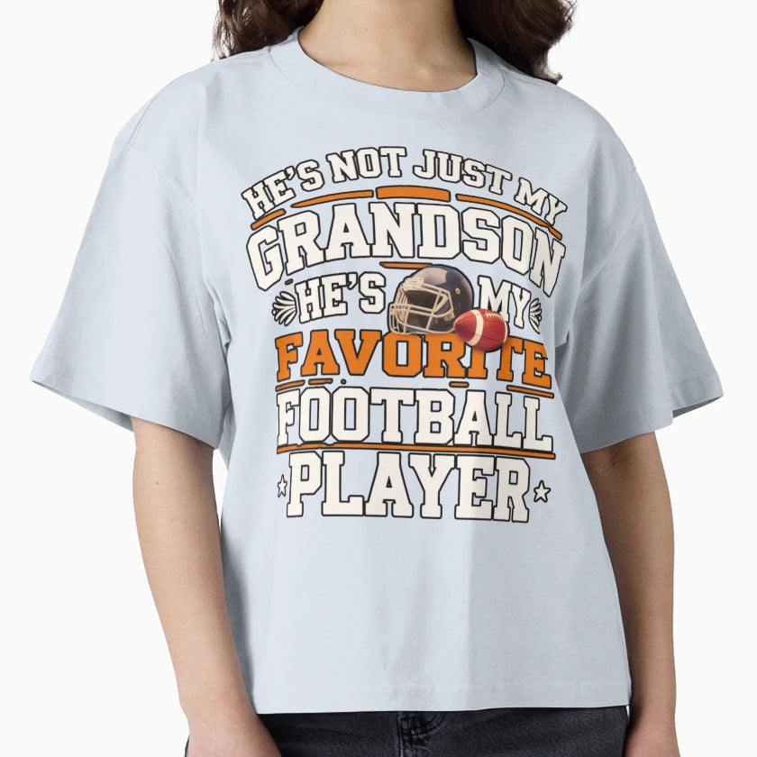 Hes Not Just My Grandson Hes My T-Shirt - Custom Art Print for Adults - T-Shirt, Sweatshirt, Hoodie