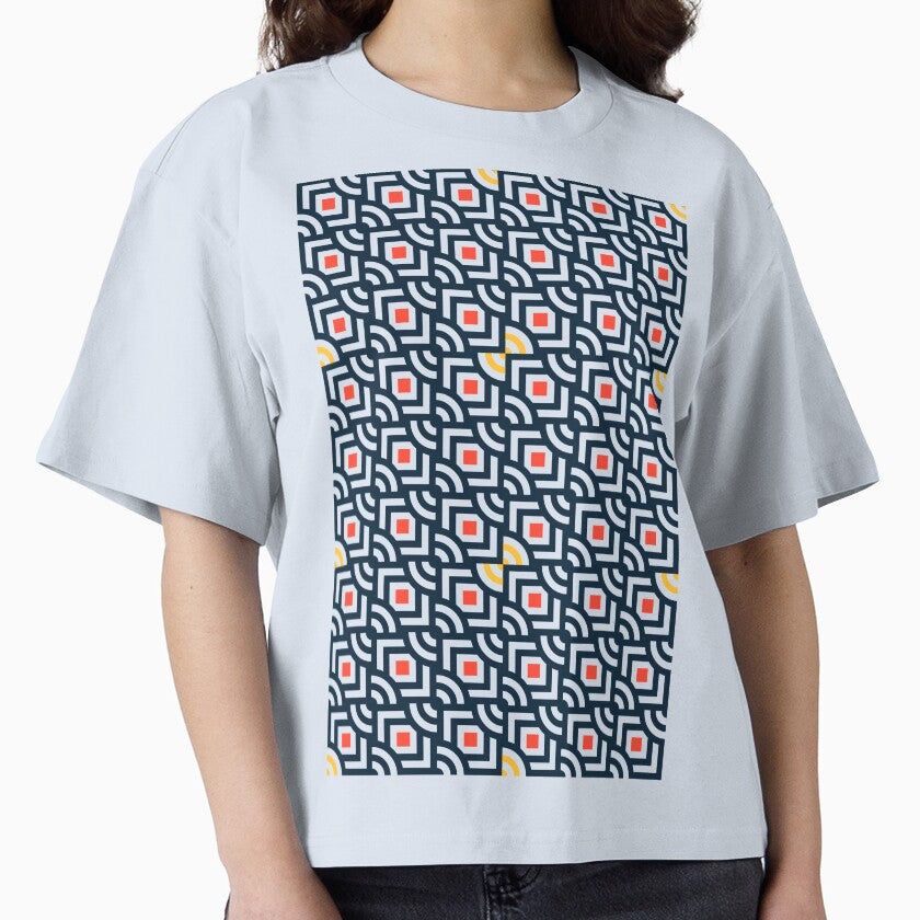 Round Pegs Square Navy Blue by SilverPegasus - Adult & Kids T-Shirts, Sweatshirts & Hoodies apparel design preview 1