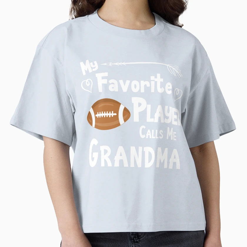 Football My Favorite Player Calls T-Shirt - Fun Novelty Design for Adults - T-Shirt, Sweatshirt, Hoodie