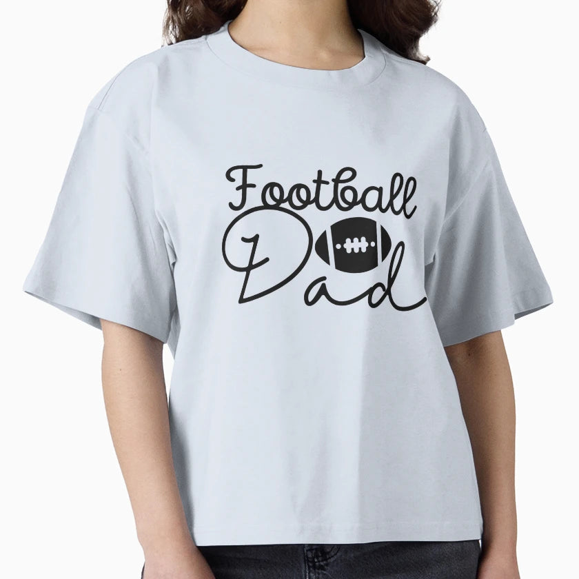 Football Dad T-Shirt - Custom Art Print for Adults - T-Shirt, Sweatshirt, Hoodie