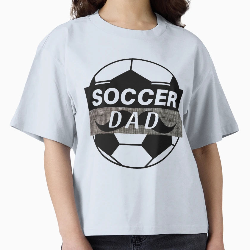Soccer Ball Dad T-Shirt - Custom Art Print Unisex - T-Shirt, Sweatshirt, Hoodie