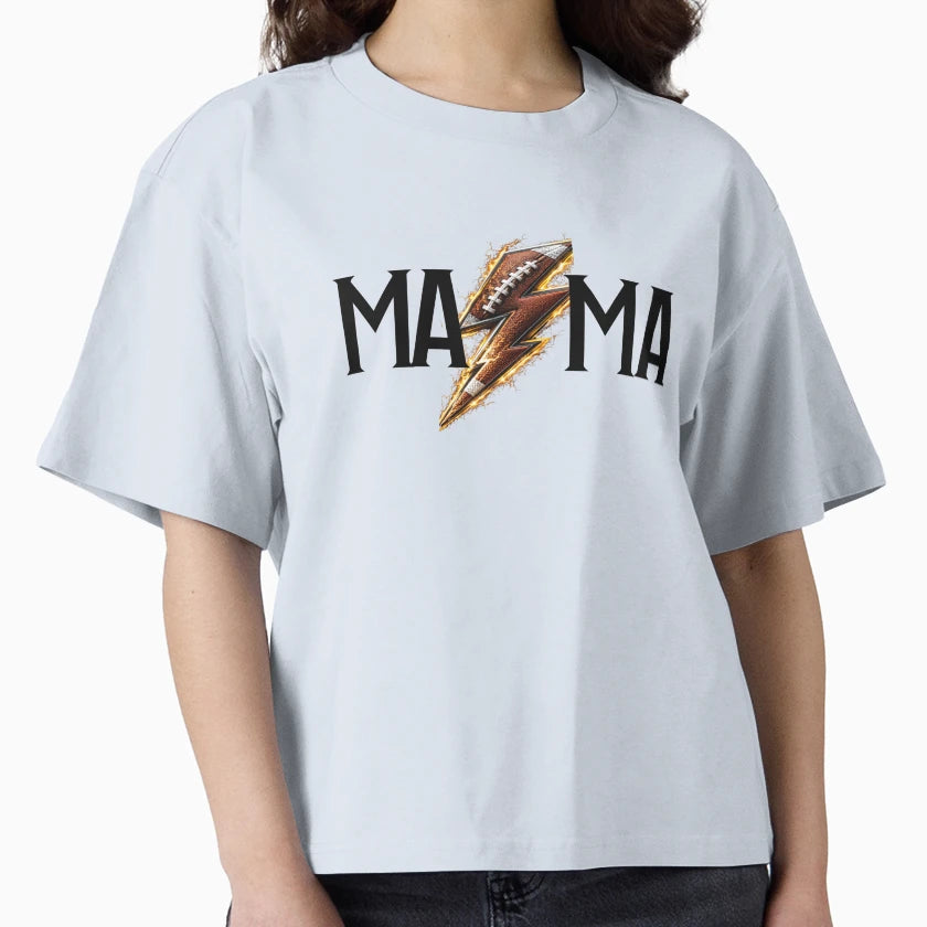 Mama Football T-Shirt - Aesthetic Graphic Unisex - T-Shirt, Sweatshirt, Hoodie