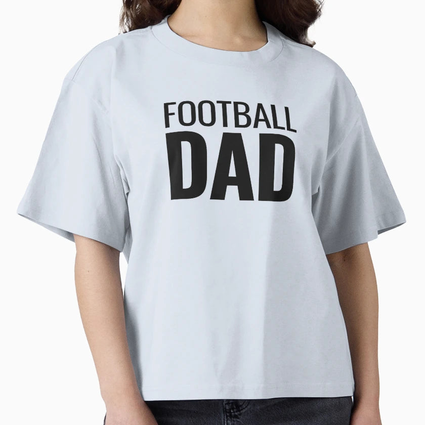 Football Dad T-Shirt - Minimalist Print for Adults - T-Shirt, Sweatshirt, Hoodie