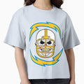 Chargers Skull T-Shirt - Minimalist Print Unisex - T-Shirt, Sweatshirt, Hoodie