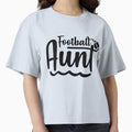 Football Aunt And Home D Cor T-Shirt - Novelty Apparel for Adults - T-Shirt, Sweatshirt, Hoodie