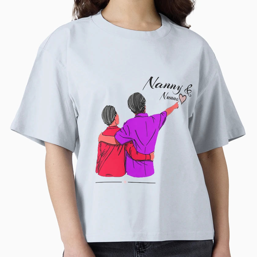 Nanny Nunno T-Shirt - Custom Art Print Men Women - T-Shirt, Sweatshirt, Hoodie