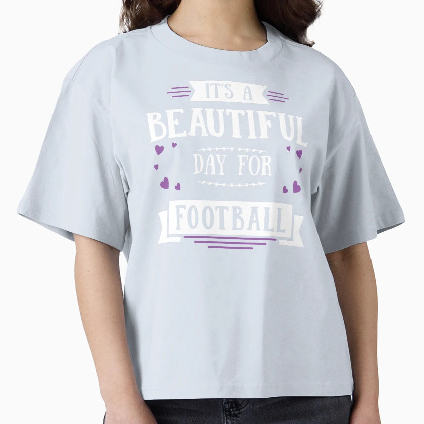 Its Beautiful Day Football Season Game Day T-Shirt - Graphic Print Unisex - T-Shirt, Sweatshirt, Hoodie
