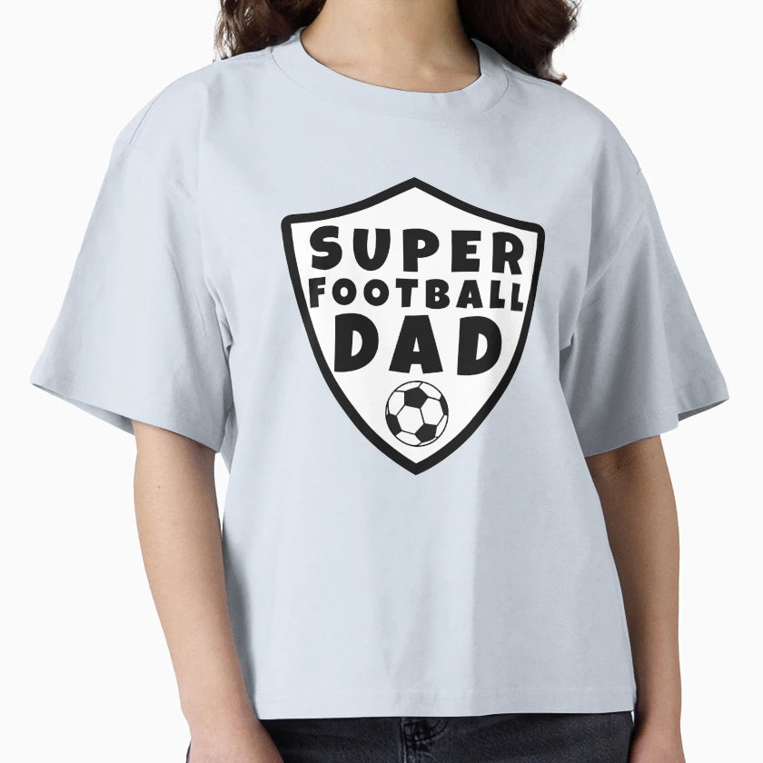 Super Football Dad T-Shirt - Minimalist Print for Adults - T-Shirt, Sweatshirt, Hoodie