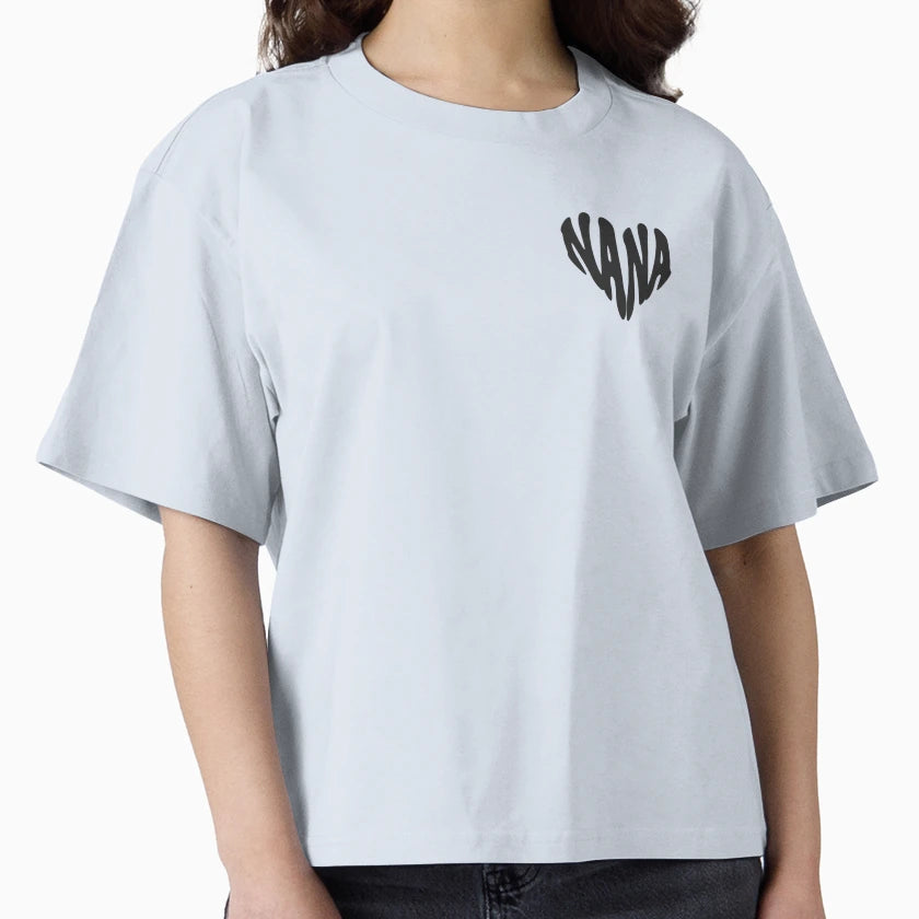 Nana Heart Typography T-Shirt - Trendy Graphic Unisex - T-Shirt, Sweatshirt, Hoodie