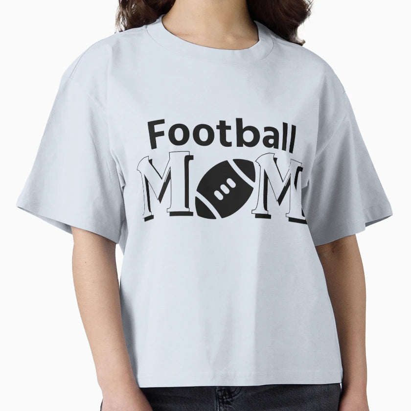 Football Mom 2 T-Shirt - Minimalist Print Men Women - T-Shirt, Sweatshirt, Hoodie