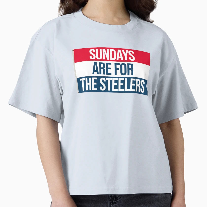 Sundays Are Steelers T-Shirt - Aesthetic Graphic for Adults - T-Shirt, Sweatshirt, Hoodie
