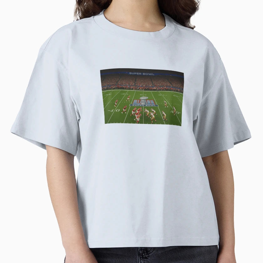 Super Bowl T-Shirt - Custom Art Print for Adults - T-Shirt, Sweatshirt, Hoodie