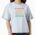 Husband Dad Football Legend T-Shirt - Novelty Apparel Men Women - T-Shirt, Sweatshirt, Hoodie