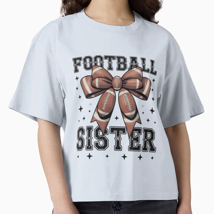 American Football Sister Game Day T-Shirt - Streetwear Style Men Women - T-Shirt, Sweatshirt, Hoodie