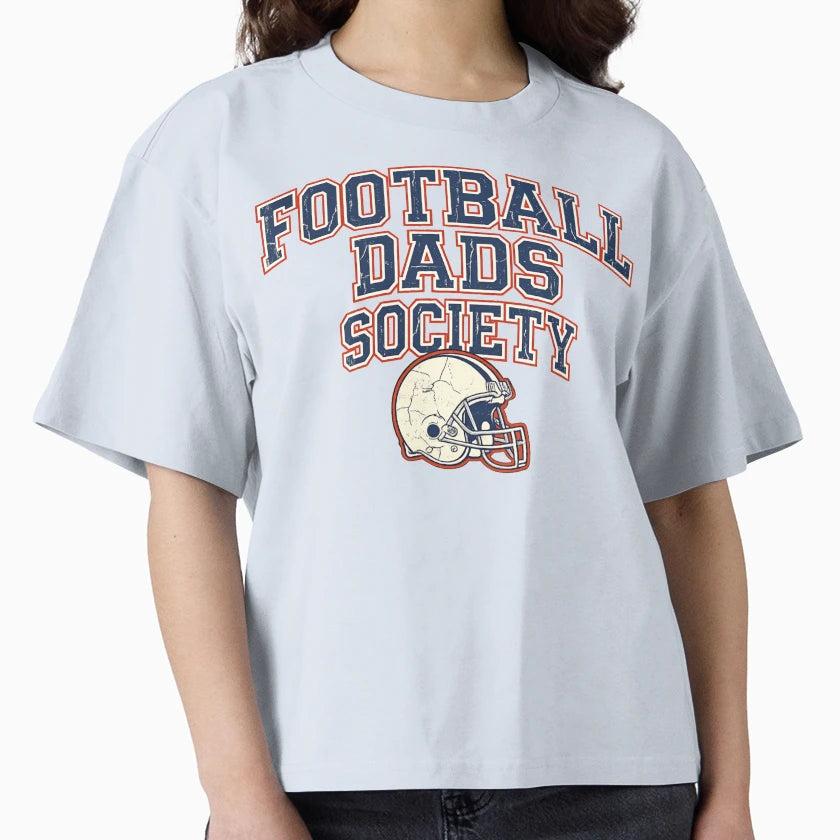 Football Dads Society T-Shirt - Novelty Apparel for Adults - T-Shirt, Sweatshirt, Hoodie