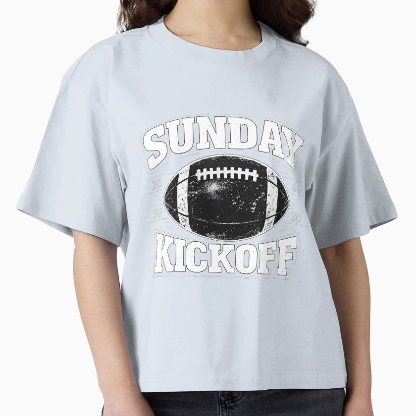 Sunday Kickoff Football T-Shirt - Streetwear Style Unisex - T-Shirt, Sweatshirt, Hoodie