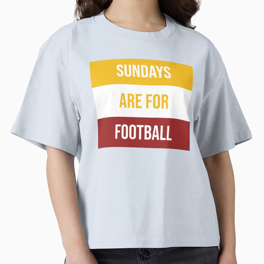 Sundays Are Football T-Shirt - Graphic Print for Adults - T-Shirt, Sweatshirt, Hoodie