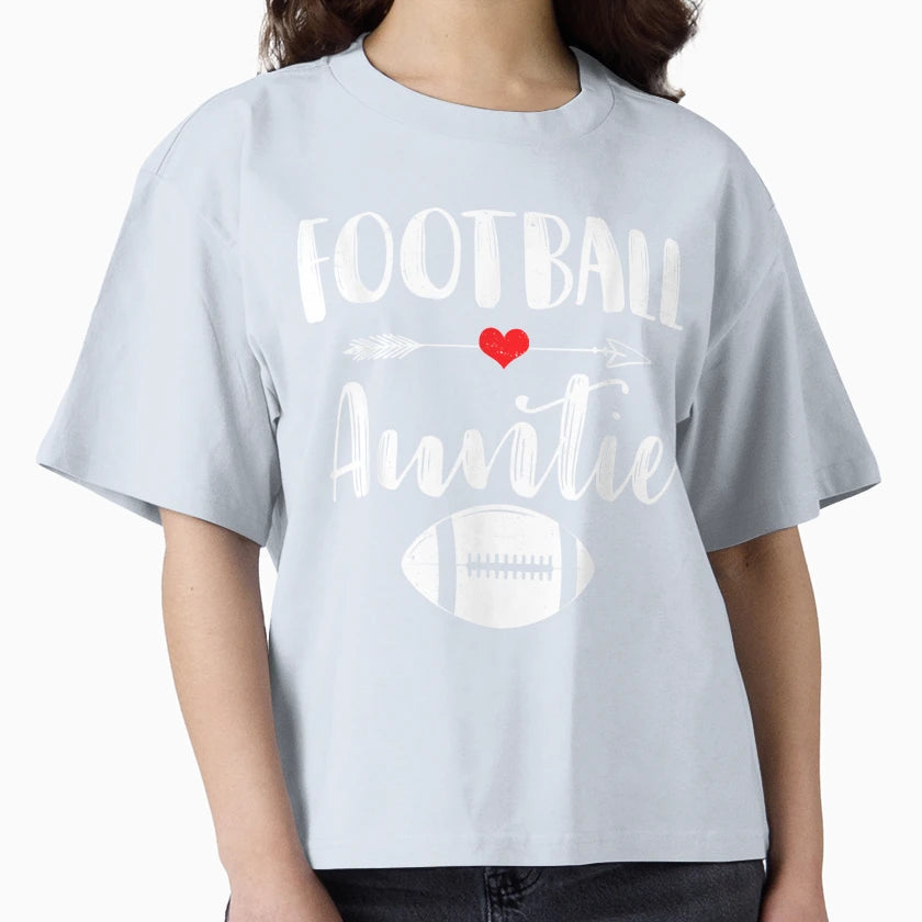 American Football Auntie Sports T-Shirt - Casual Everyday Wear Unisex - T-Shirt, Sweatshirt, Hoodie