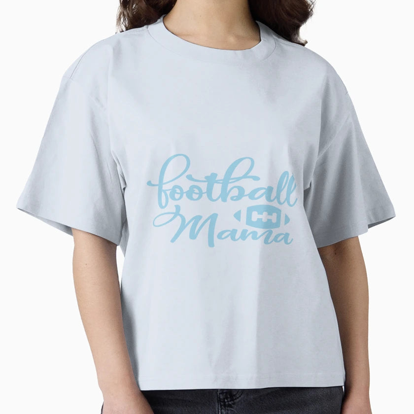 Football Mama T-Shirt - Custom Art Print Men Women - T-Shirt, Sweatshirt, Hoodie