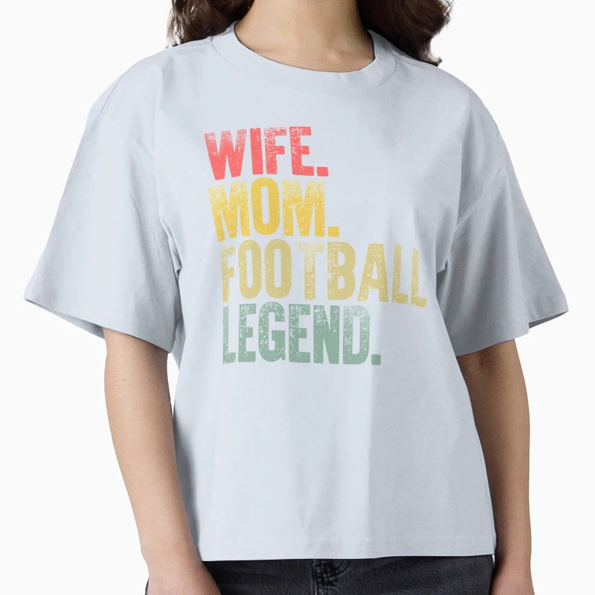 Best Mother Funny Gift Wife Mom Football T-Shirt - Trendy Graphic Unisex - T-Shirt, Sweatshirt, Hoodie