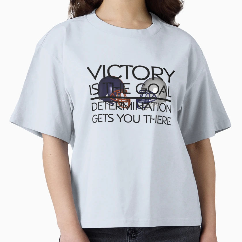 Football Victory Slogan T-Shirt - Streetwear Style for Adults - T-Shirt, Sweatshirt, Hoodie