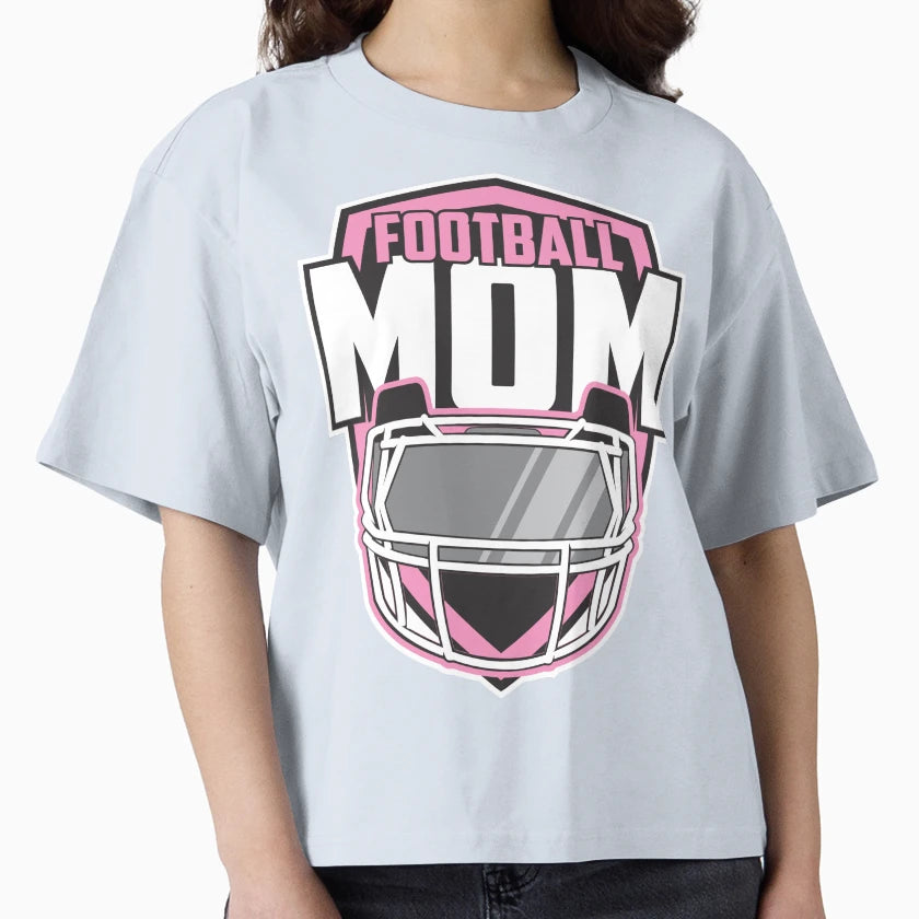 Football Mom T-Shirt - Custom Art Print Unisex - T-Shirt, Sweatshirt, Hoodie