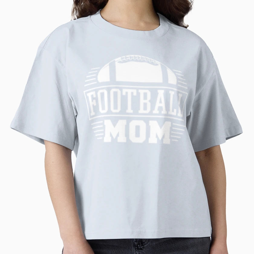 Football Mom T-Shirt - Aesthetic Graphic for Adults - T-Shirt, Sweatshirt, Hoodie