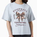 Football Mama Touchdown Season Bow T-Shirt - Streetwear Style Unisex - T-Shirt, Sweatshirt, Hoodie