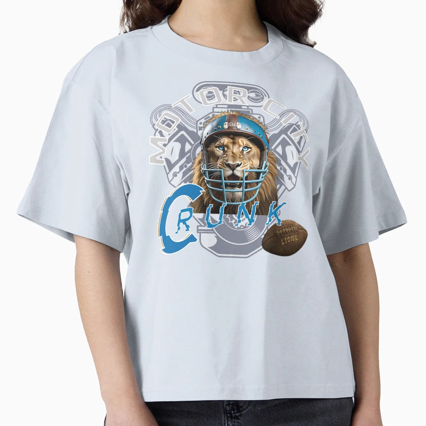 Crunk Detroit Lions T-Shirt - Streetwear Style Men Women - T-Shirt, Sweatshirt, Hoodie