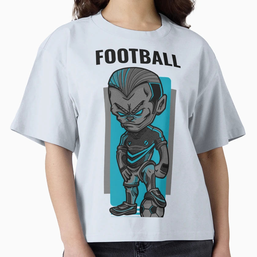 Football Player T-Shirt - Minimalist Print Unisex - T-Shirt, Sweatshirt, Hoodie