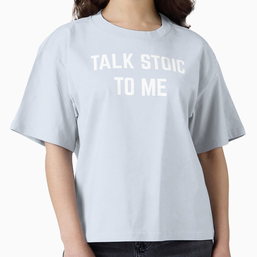 Talk Stoic To Me Daily Life by LexaArtworks - Adult & Kids T-Shirts, Sweatshirts & Hoodies apparel design preview 1