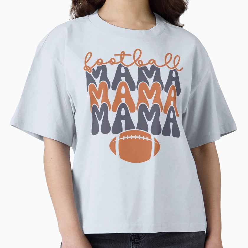 Football Mama T-Shirt - Aesthetic Graphic Men Women - T-Shirt, Sweatshirt, Hoodie