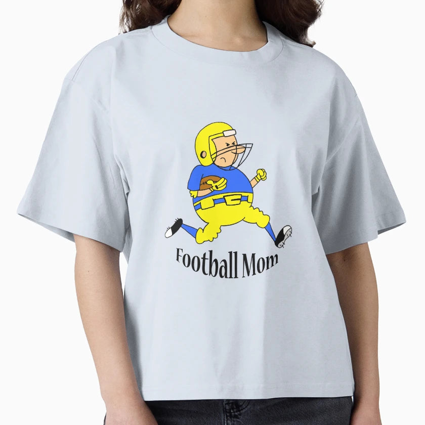 Football Mom T-Shirt - Custom Art Print for Adults - T-Shirt, Sweatshirt, Hoodie