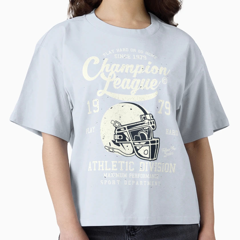 Champion League Football T-Shirt - Minimalist Print for Adults - T-Shirt, Sweatshirt, Hoodie