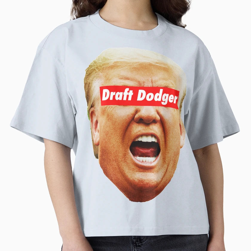 Trump Draft Dodger 1 1 T-Shirt - Novelty Apparel Unisex - T-Shirt, Sweatshirt, Hoodie