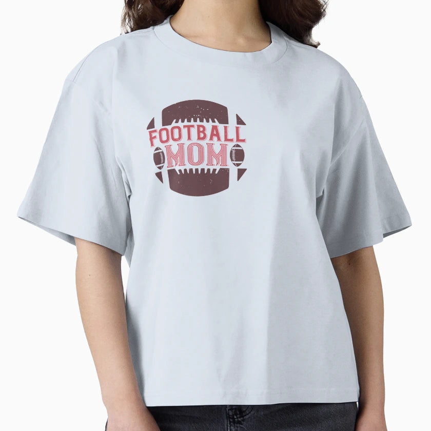 Football Mom T-Shirt - Aesthetic Graphic for Adults - T-Shirt, Sweatshirt, Hoodie