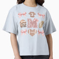 Mustang Football Cutesy T-Shirt - Custom Art Print Men Women - T-Shirt, Sweatshirt, Hoodie