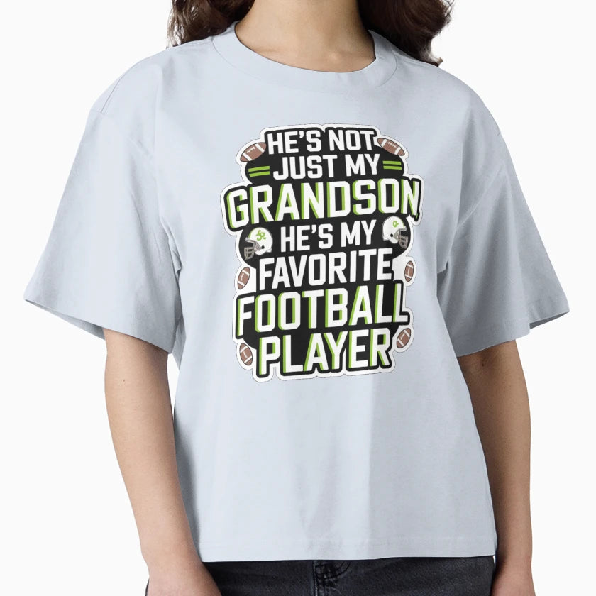 Sports He S Not Just My Grandson He S T-Shirt - Trendy Graphic for Adults - T-Shirt, Sweatshirt, Hoodie