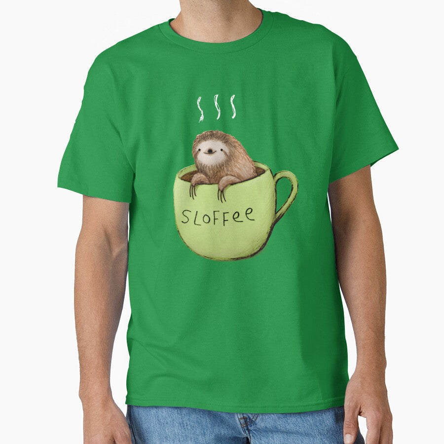Sloffee by SophieCorrigan - Adult & Kids T-Shirts, Sweatshirts & Hoodies apparel design preview 1