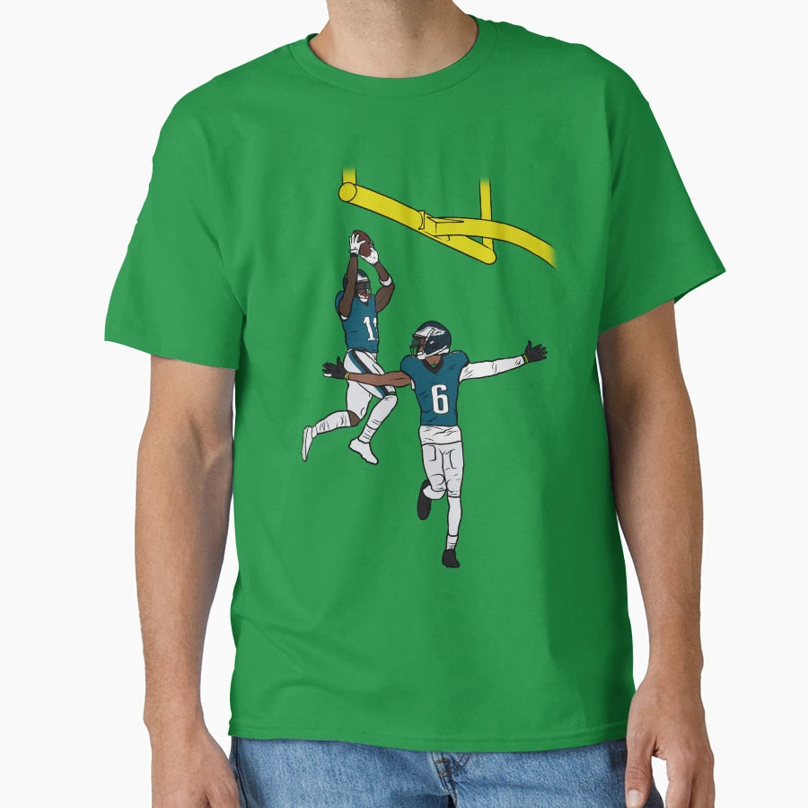 Aj Brown And Devonta Smith Dunk T-Shirt - Graphic Print for Adults - T-Shirt, Sweatshirt, Hoodie